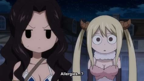 Lucy and Cana at the bar .